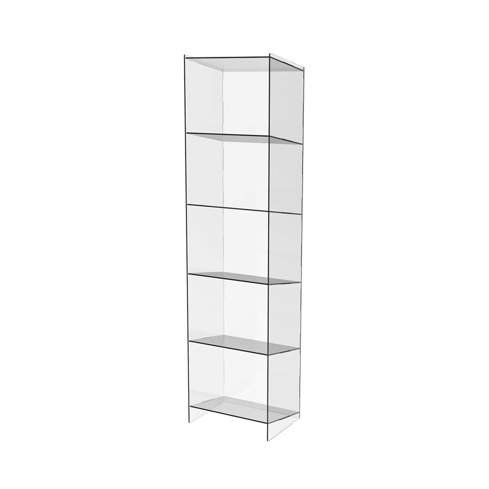 Acrylic Display, Acrylic Stand 5 shelves 200x150x774mm, Acrylic Organizer, Acrylic showcase, Acrylic Display case, Acrylic stand for products