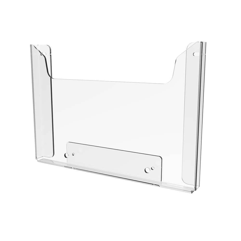 Porta folletos de bolsillo A4 horizontal 1,5 PET