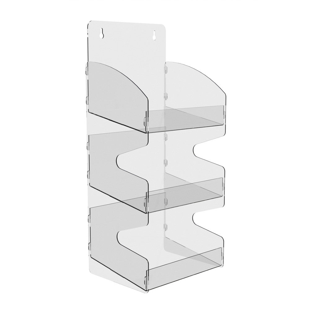 Acrylic display, Acrylic Stand for bars, Acrylic display case 128x159x370mm, Acrylic Organizer, Acrylic Showcase, Acrylic stand for products