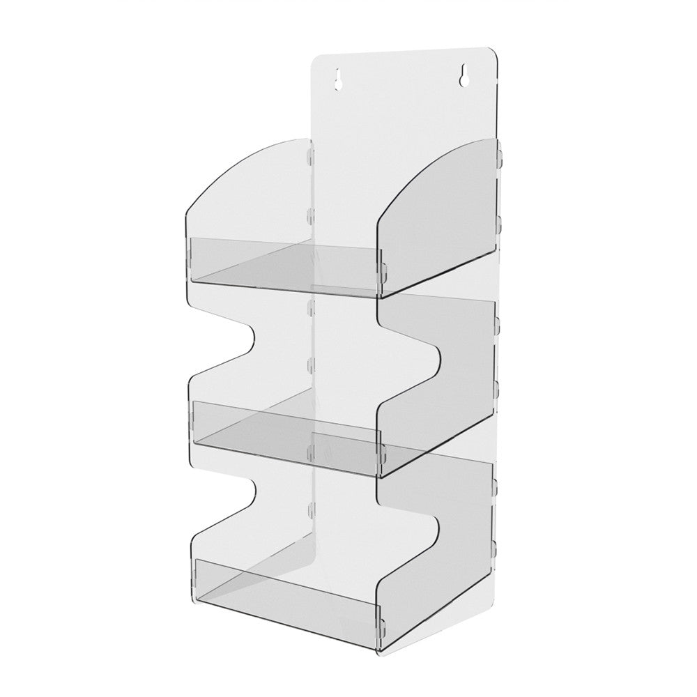Acrylic display, Acrylic Stand for bars, Acrylic display case 128x159x370mm, Acrylic Organizer, Acrylic Showcase, Acrylic stand for products