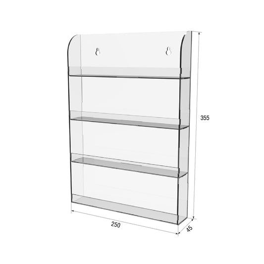 Stand for varnishes 250x45x356 mm 4-layer