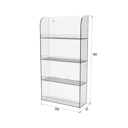 Shelf for small items 4-tier 250x87x480 mm
