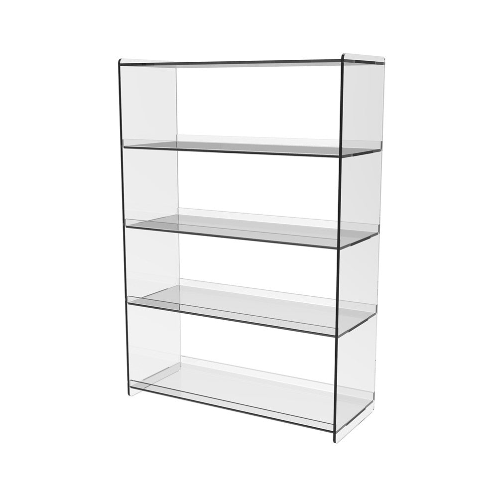 Acrylic Display 4 shelves 250x100x365mm, Acrylic Stand, Acrylic Organizer, Acrylic Showcase, Acrylic Display Casce