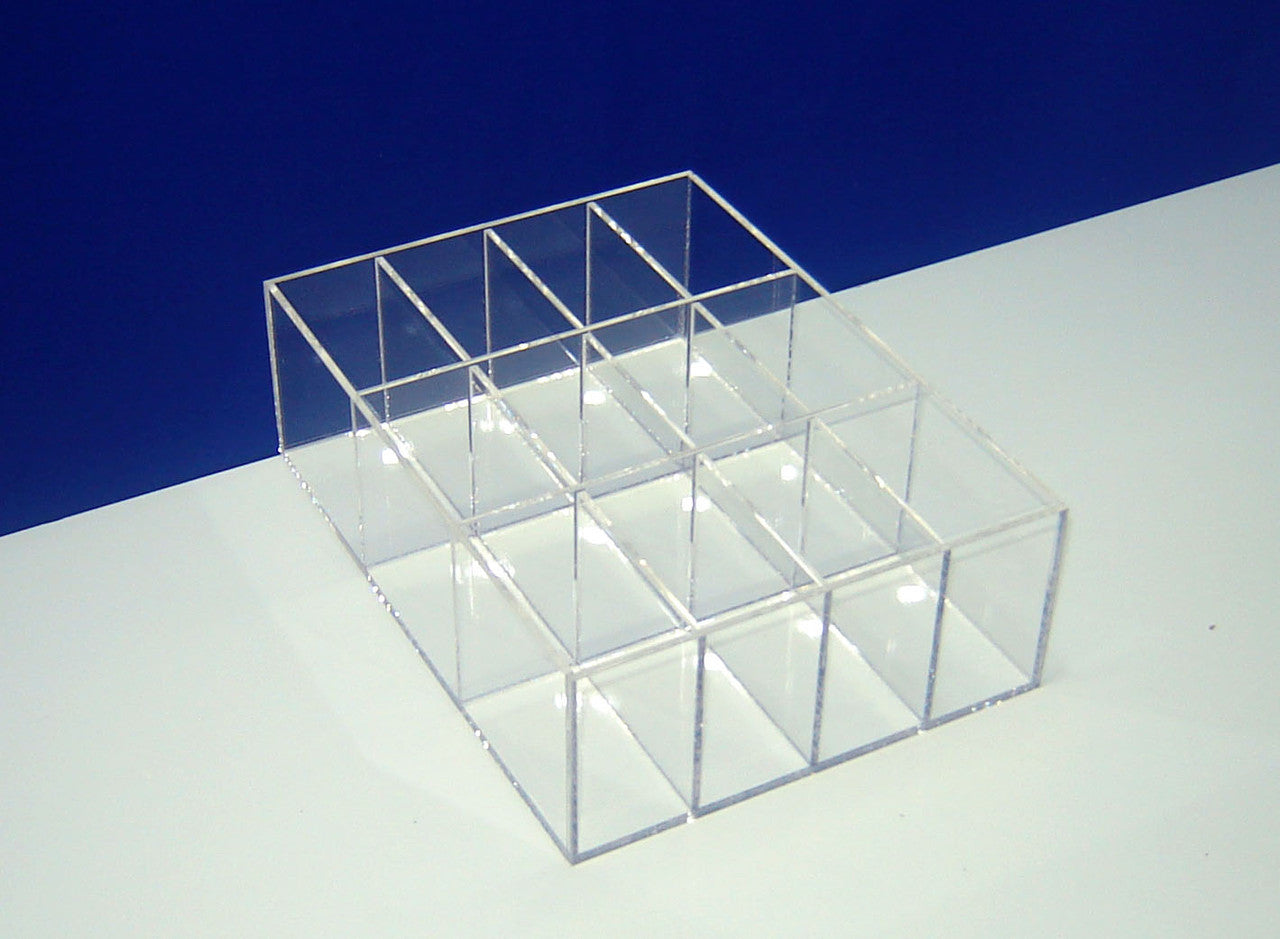 12-cell box for erasers and sharpeners