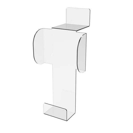 Wall mounted mobile phone stand for economy panel