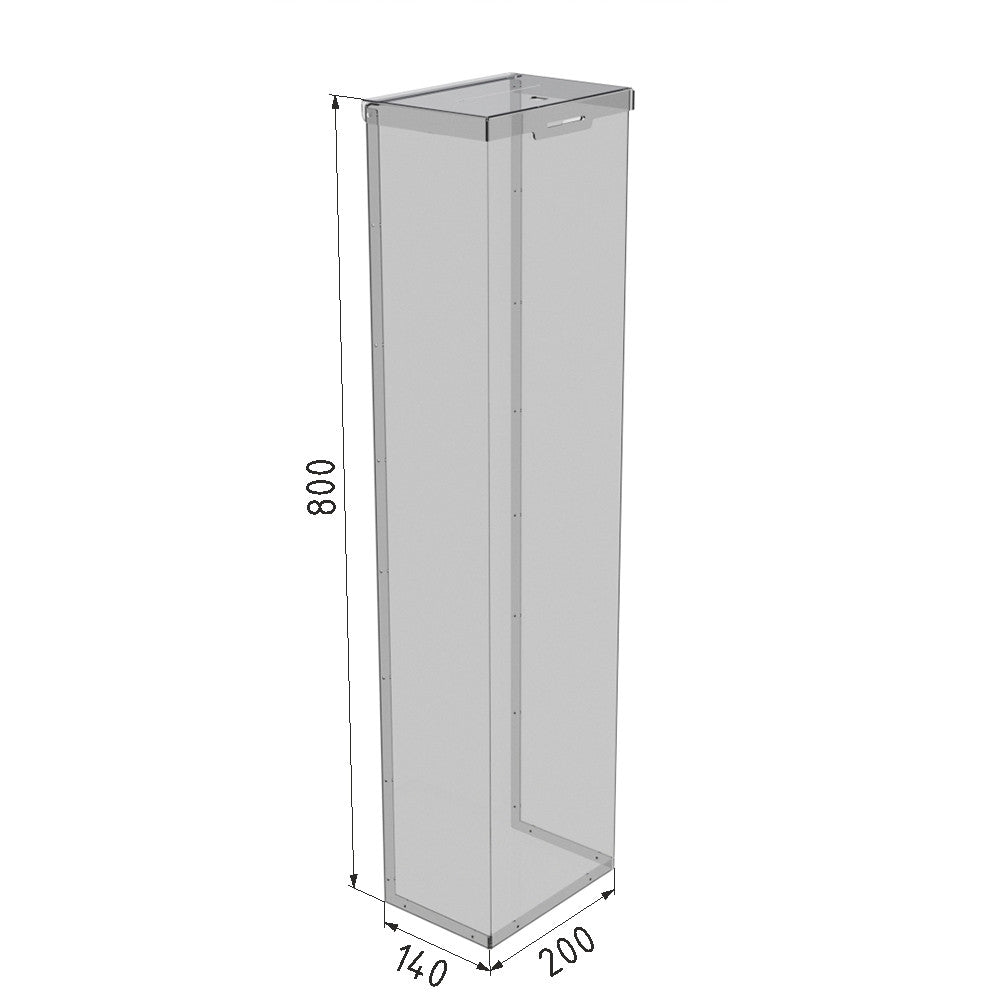 Donation box 800x200x140