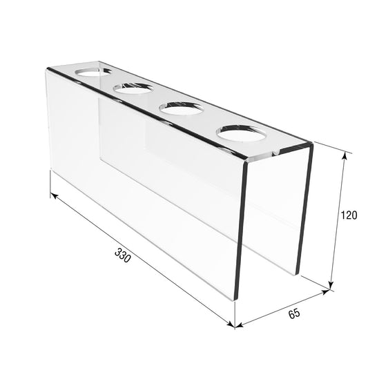 Panda – Decoración de pared de madera poligonal