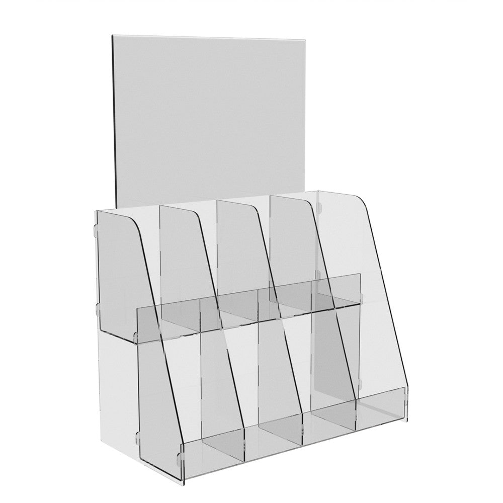 Acrylic display for tea bags, Show display for tea 360x256x135mm, Acrylic display for products, Acrylic Organizer for products, Acrylic Stand, Acrylic Showcase
