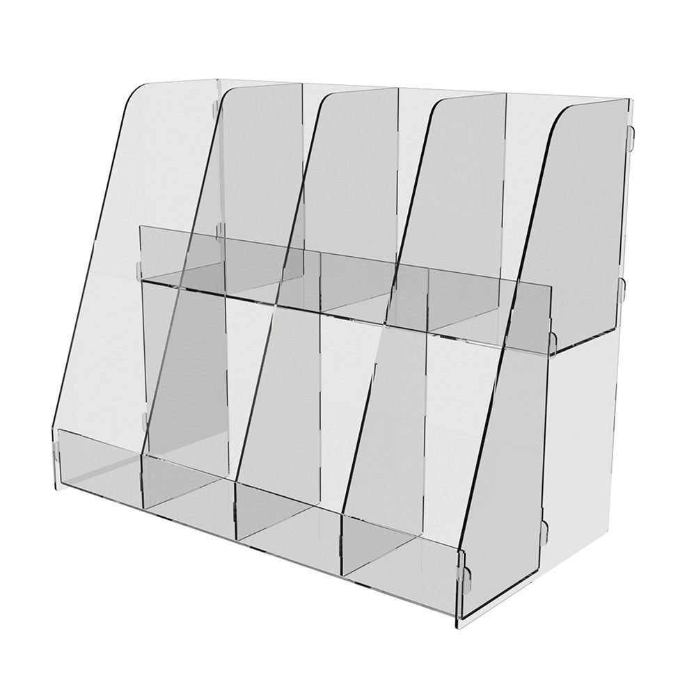 Acrylic display for tea bags, Show display for tea 210x135x256mm, Acrylic stand, Acrylic display for products, Acrylic Organizer for products, Acrylic Showcase