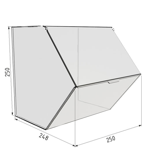Dispenser for marmalade, snacks, nuts 1 cell