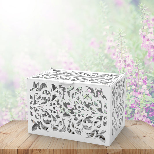 Baúl para sobres, Tesoro de boda 300x200x207mm