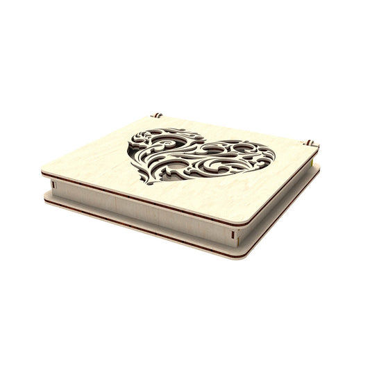 Caja para anillos 98x98 mm