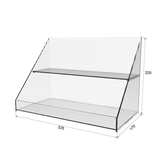 Acrylic display, Acrylic Stand 325x220x170mm, Acrylic Organizer, Acrylic Showcase, Acrylic stand for products