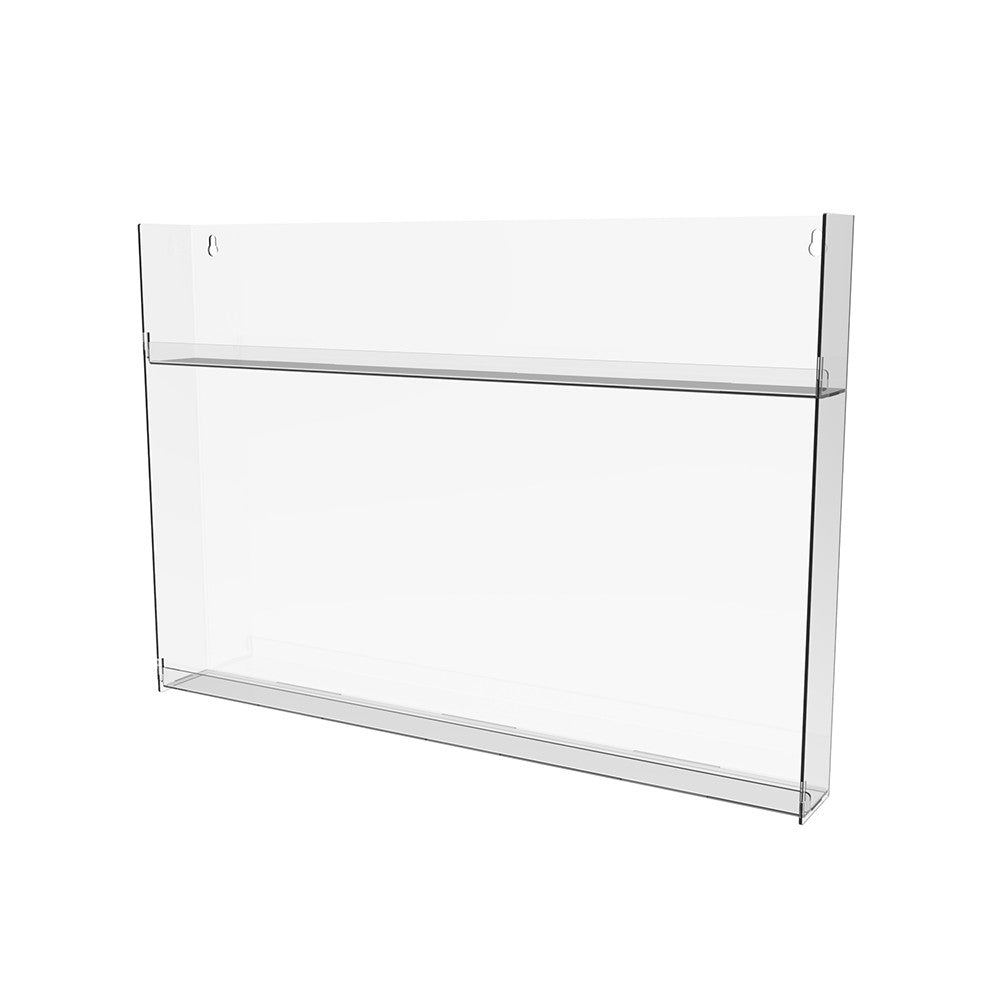 Acrylic display, Acrylic Stand 500x50x350mm, Acrylic organizer, Acrylic showcase, Acrylic holder for products