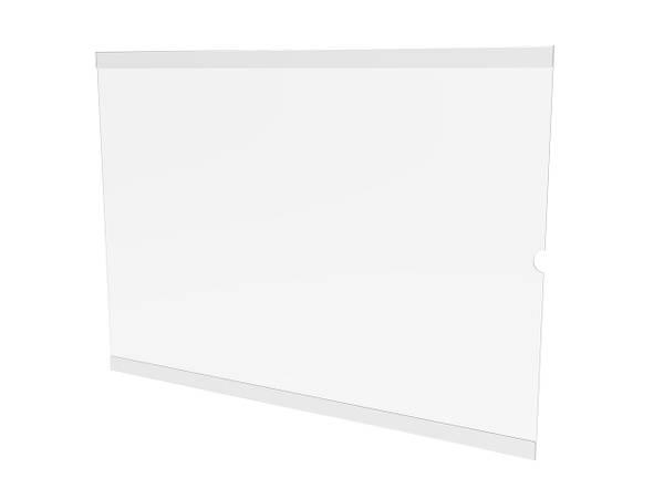 Set 5 pcs, Horizontal paper holder A3, Document display 420x297mm, Poster display, Information pocket No. 2 without mounting tape