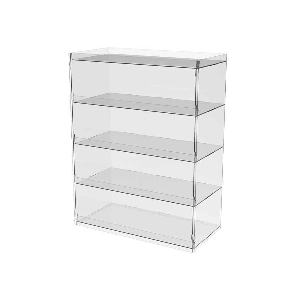Acrylic display,Acrylic organizer for 5 shelves 300x150x400mm, Acrylic Stand for products, Show display for goods, Acrylic display case