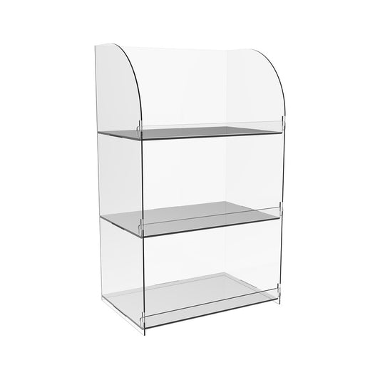 Acrylic stand For Goods, 3-tier showcase, 200x130x340mm, Acrylic display, Acylic organizer, Acrylic Showcase, Acrylic stand