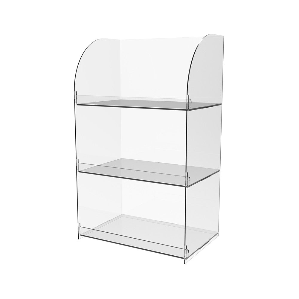 Acrylic stand For Goods, 3-tier showcase, 200x130x340mm, Acrylic display, Acylic organizer, Acrylic Showcase, Acrylic stand