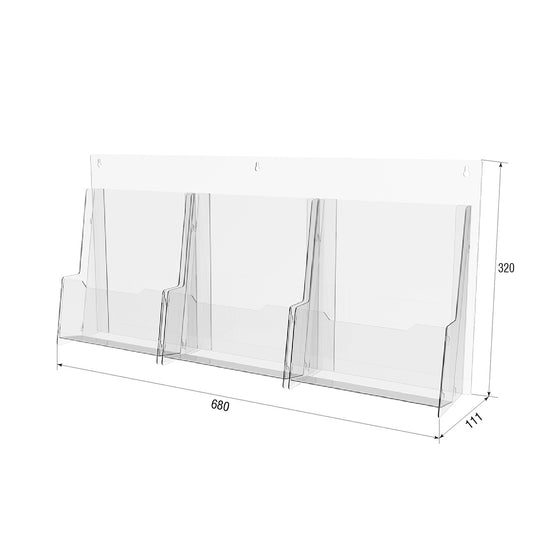 Буклетниця настільна А4