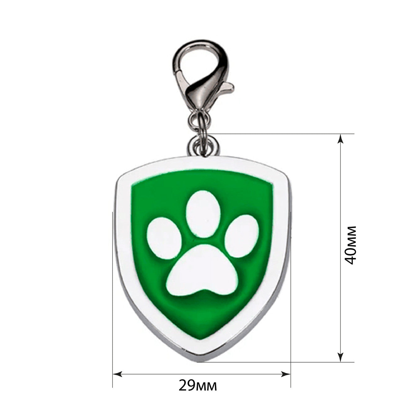Libreta de direcciones para gatos Shield Paw Green 29x40mm