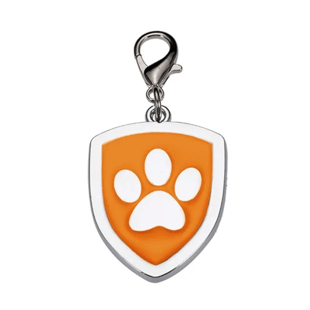 Libreta de direcciones para gatos Shield Paw Naranja 29x40mm