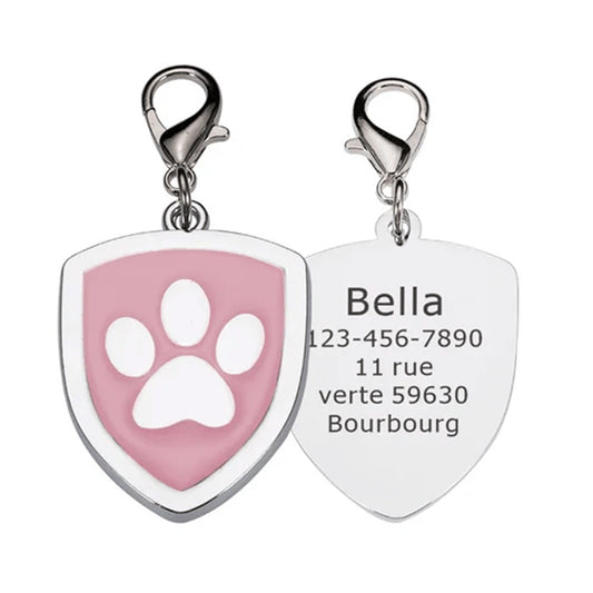 Shield Paw Rose cat address book 29x40mm