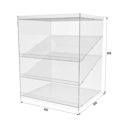 Acrylic Display for candy bars, Acrylic Risers Display Stands, 3 Tier Dessert Shelves for Party for Decoration, 400x500x350mm, Acrylic organizer, Acrylic display