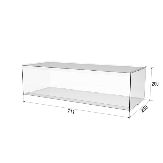 Acrylic Stand for goods 711x280x200mm, Acrylic Showcase, Stand for products, Acrylic diplay, Acrylic box