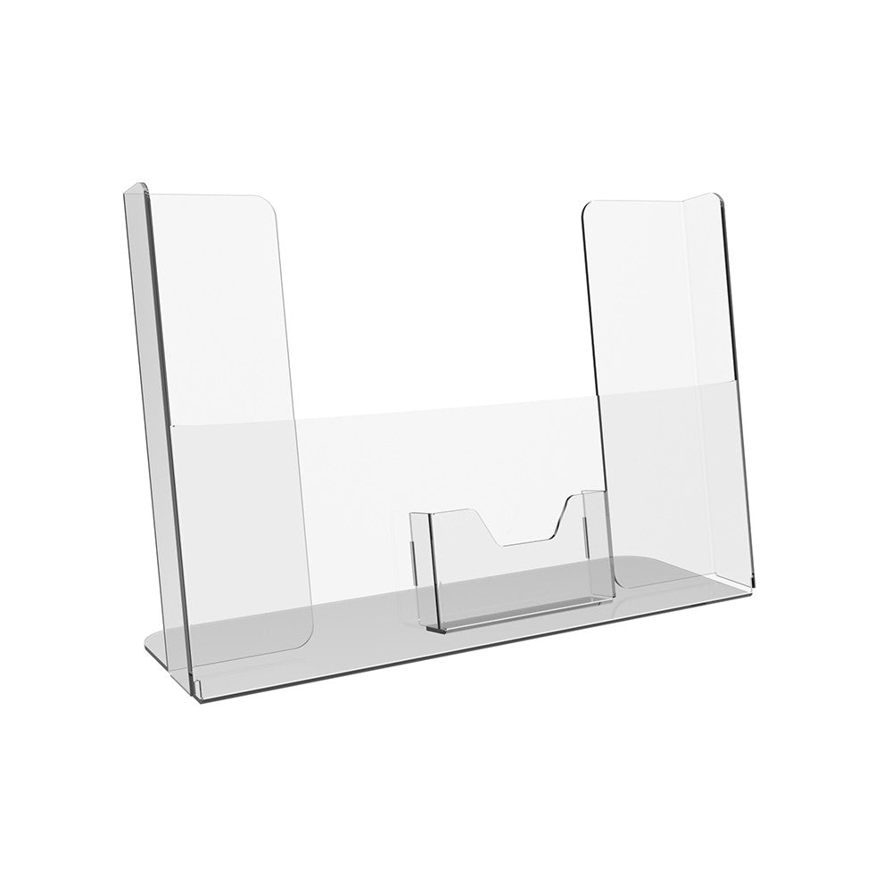 Set 2 pieces, Booklet holder, Paper holder A4 , 210x100x305mm, Acrylic Stand, Acrylic Display, Advertising Stand, Exhibition Equipment, Information Stand, Acrylic Brochure Holder