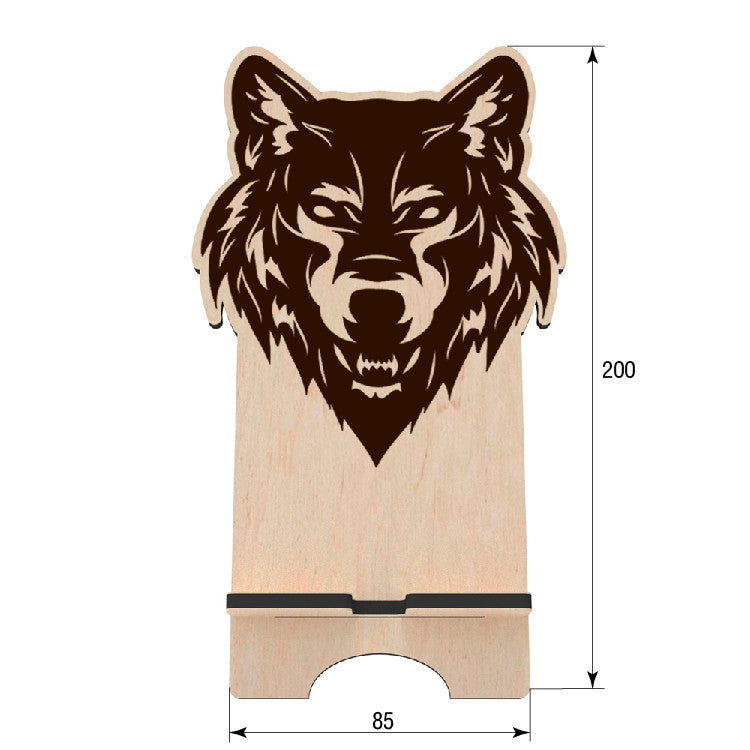 Phone stand Wolf