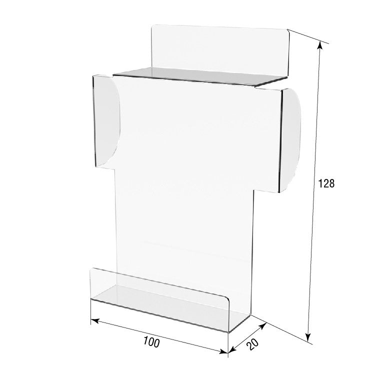 Mounted mobile phone stand