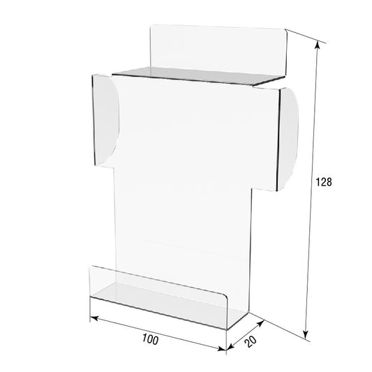 Mounted mobile phone stand