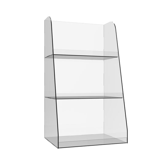 стенд для товарів, вітрина триярусна, 250х200х450