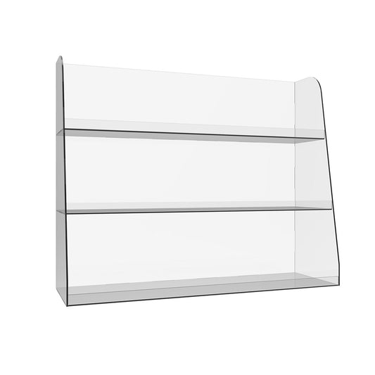 стенд для товарів, вітрина триярусна, 550х170х450