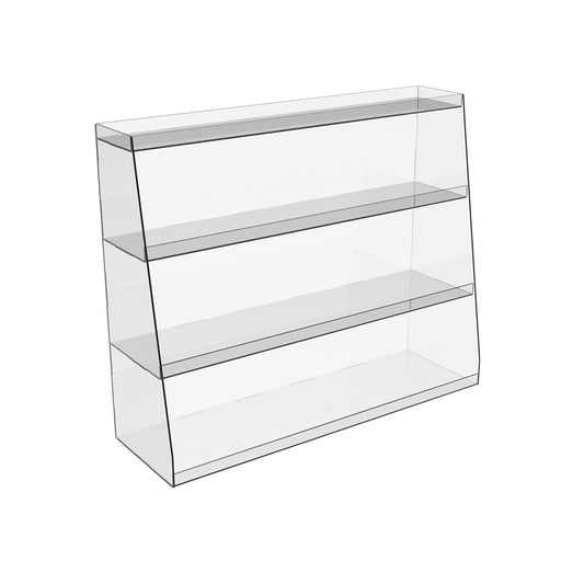 підставка для товарів, вітрина чотирьохярусна, 500х170х470