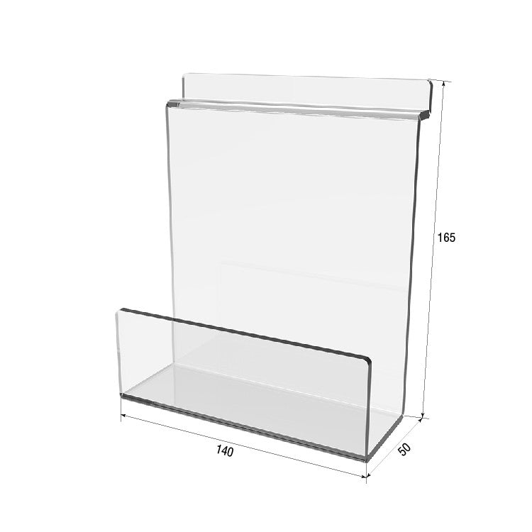 Acrylic display, Acrylic Stand for Stores, Acrylic Organizer 140x50x165mm, Acrylic Display Case, Acrylic Showcase, Acrylic stnad