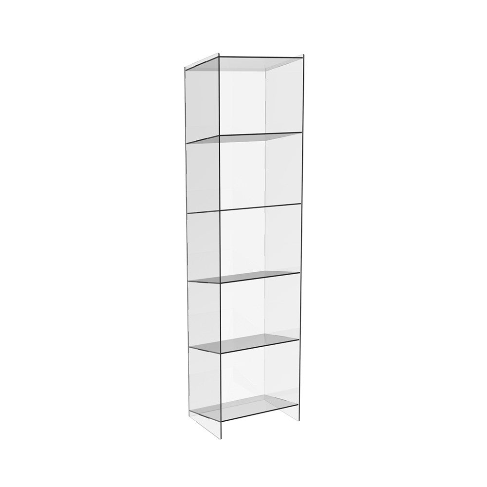 Acrylic Display, Acrylic Stand 5 shelves 200x150x774mm, Acrylic Organizer, Acrylic showcase, Acrylic Display case, Acrylic stand for products