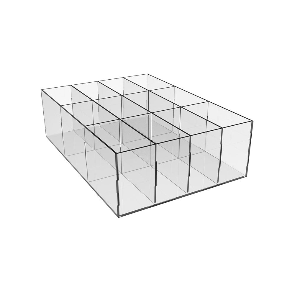 12-cell box for erasers and sharpeners