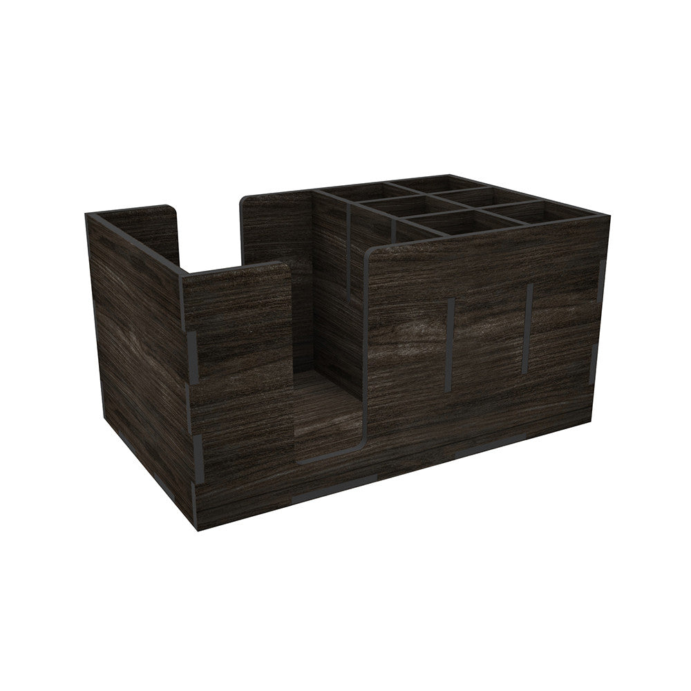 Organizer wooden wenge 240x145x120 mm