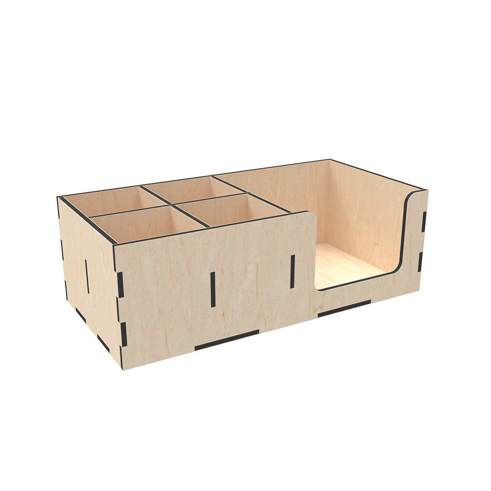 Organizer wooden 300x150x100 mm