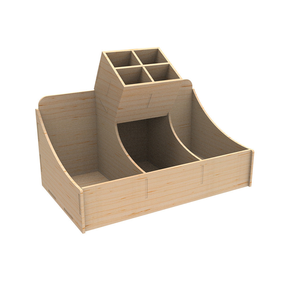 Wooden bar organizer (organizer, stand) for cafes, bars