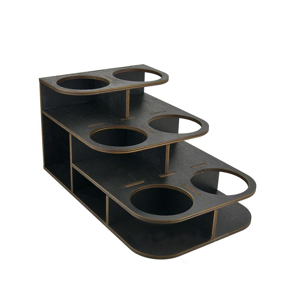 stand for syrups, black 220*350*175 mm, d - 9cm