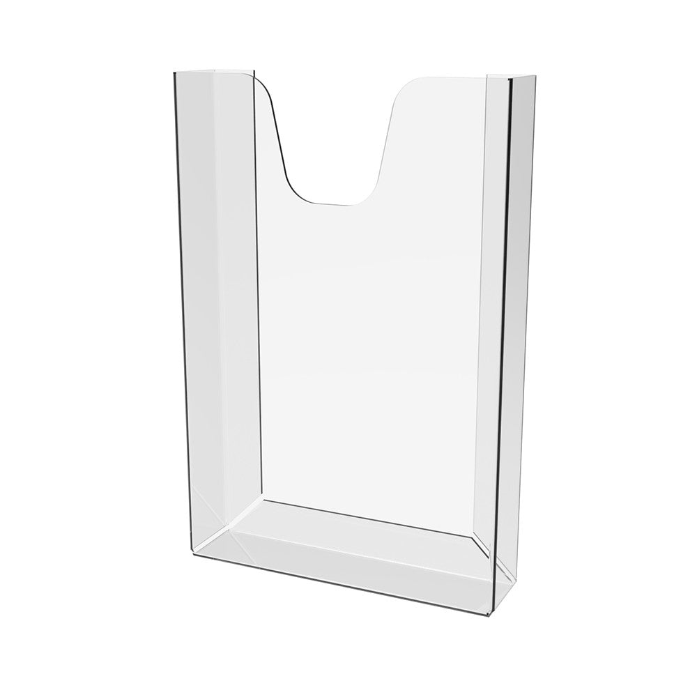 Bolsillo para volantes (100x200mm) voluminoso con cinta adhesiva.