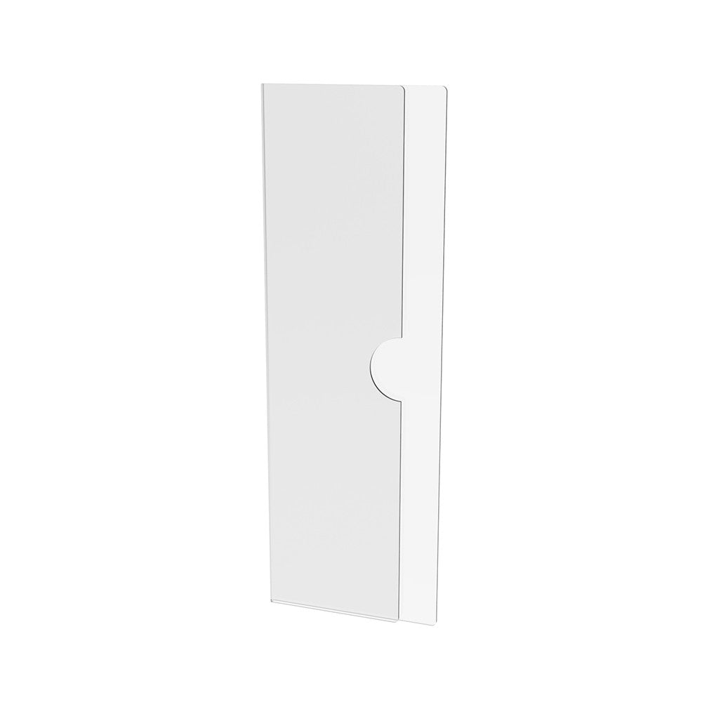 Set 5 pieces, Document holder 210x70 mm, information desplay, Acrylic Paper holder, Acrylic display, Acrylic document holder