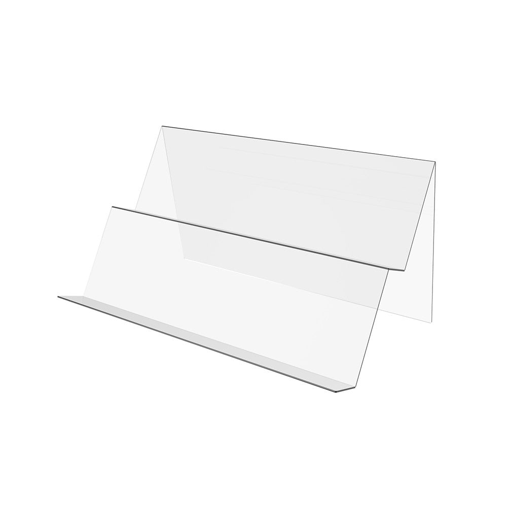 Acrylic display 2 steps 450x220x120mm, Acrylic stand for products, Acrylic display for products, Acrylic Organizer for products, Acrylic Stand, Acrylic Showcase