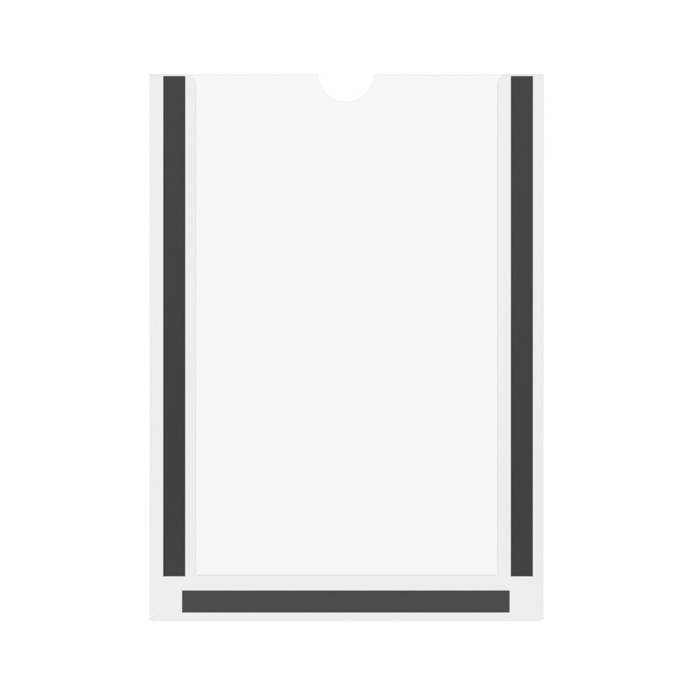 Set 5 pieces, Paper holder A4 stands 210x297mm + magnet, document display, Acrylic Paper holder, Acrylic display, Acrylic document holder