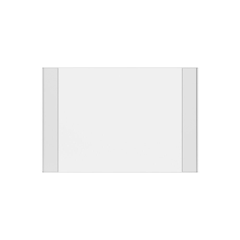 Set 5 pieces, Information pocket for paper 100x150mm A6 Adhesive Showcard C-Pocket, Acrylic Paper holder, Acrylic display, Acrylic document holder