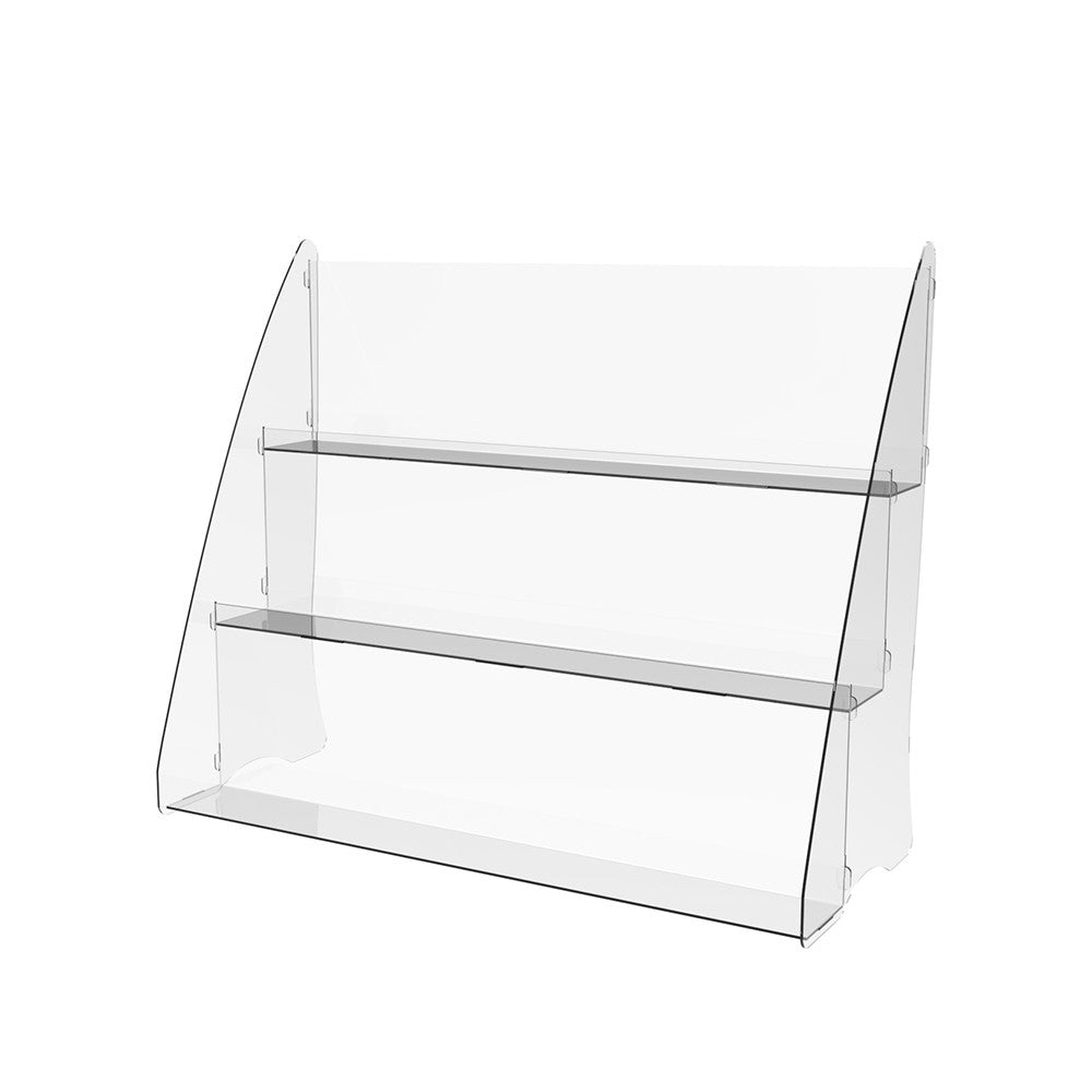 Acrylic display stand for products 3-tier 403x330x166mm, Acrylic Organizer for products, Acrylic Stand, Acrylic Showcase