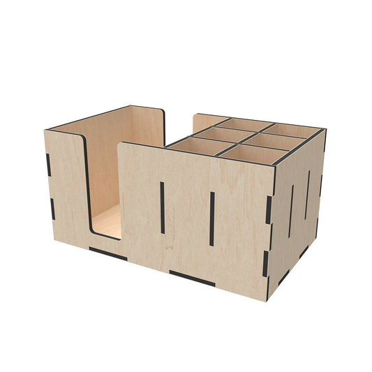 Organizer wooden 240x145x120 mm