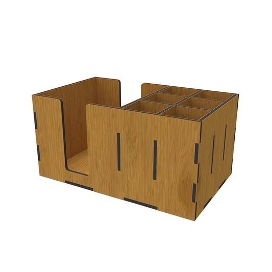Organizer wooden oak 240x145x120 mm